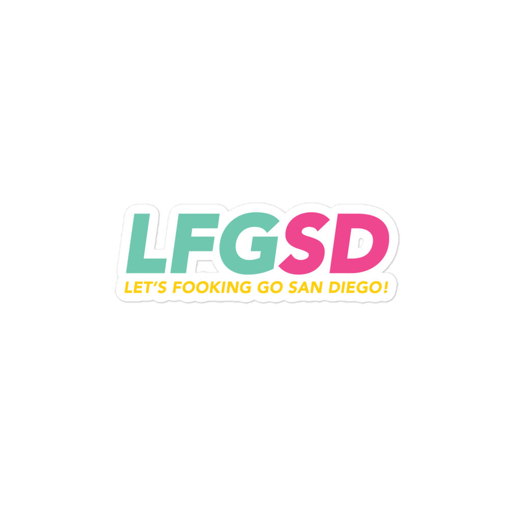 LFGSD Connect Sticker