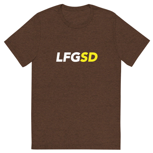BROWN LFG LOGO Short sleeve t-shirt