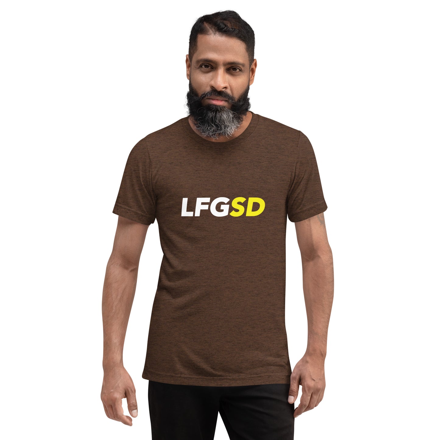 BROWN LFG LOGO Short sleeve t-shirt